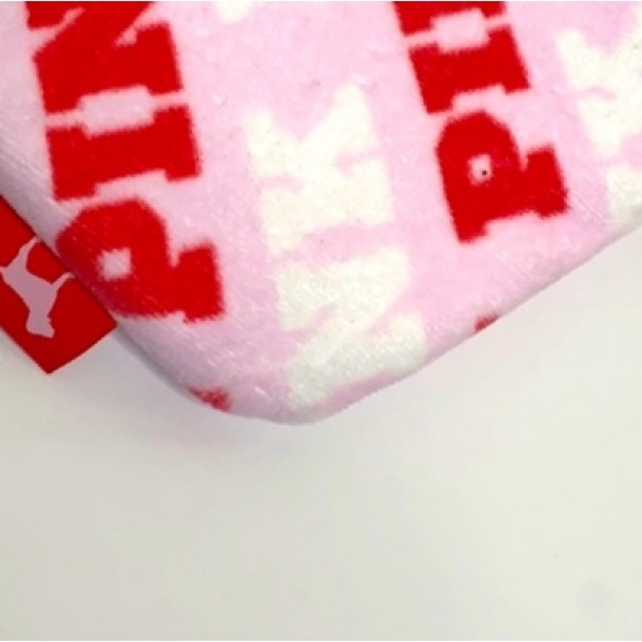 PINK Victoria’s Secret | Pink Soft Christmas Stocking | Holiday Sock | Festive - Picture 4 of 5